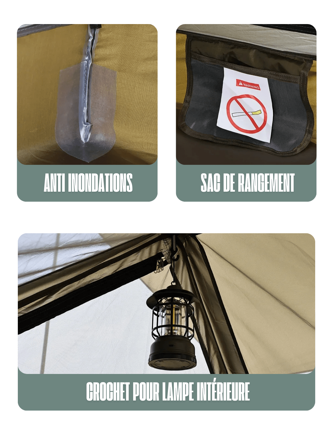 Tente ultra légère pour la randonnée