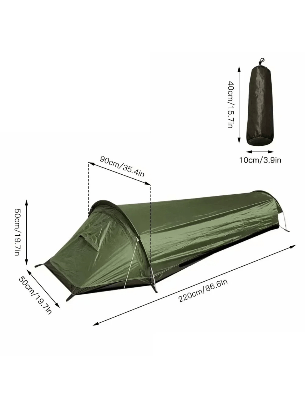 Tente ultra légère 1 place pour trekking