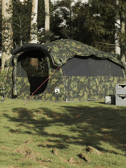 Tente camouflage pour 6 personnes