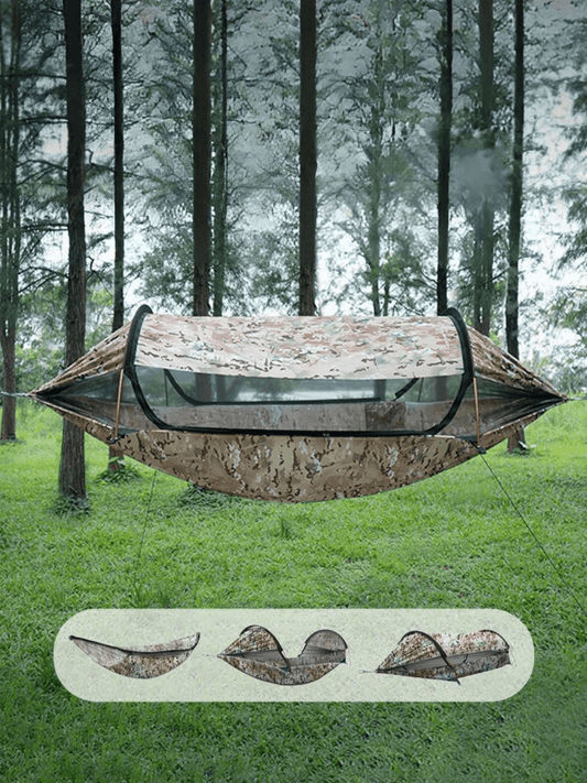 Hamac-tente style militaire