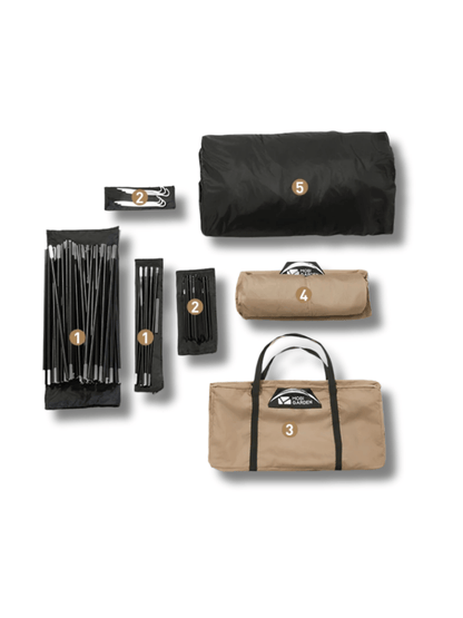 Tente d'occultation 6 places